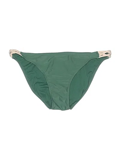 Pre-owned Xhilaration Swimsuit Bottoms In Green