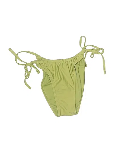 Pre-owned Xhilaration Swimsuit Bottoms In Green