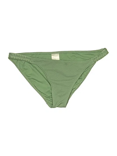 Pre-owned Xhilaration Swimsuit Bottoms In Green