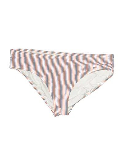 Pre-owned Xhilaration Swimsuit Bottoms In Ivory