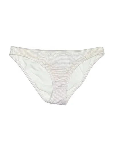 Pre-owned Xhilaration Swimsuit Bottoms In Ivory