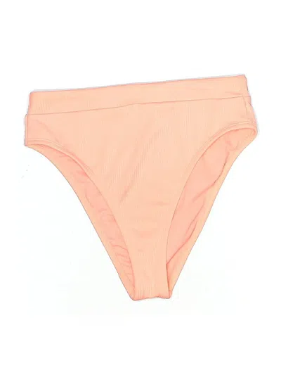 Pre-owned Xhilaration Swimsuit Bottoms In Orange