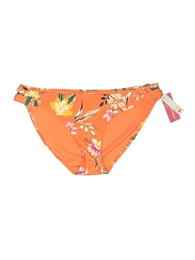 Pre-owned Xhilaration Swimsuit Bottoms In Orange