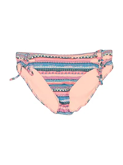 Pre-owned Xhilaration Swimsuit Bottoms In Pink