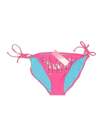 Pre-owned Xhilaration Swimsuit Bottoms In Pink
