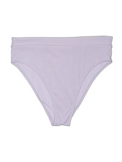 Pre-owned Xhilaration Swimsuit Bottoms In Purple