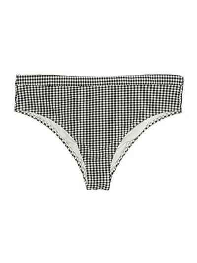 Pre-owned Xhilaration Swimsuit Bottoms In Silver