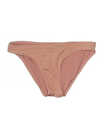 Pre-owned Xhilaration Swimsuit Bottoms In Tan
