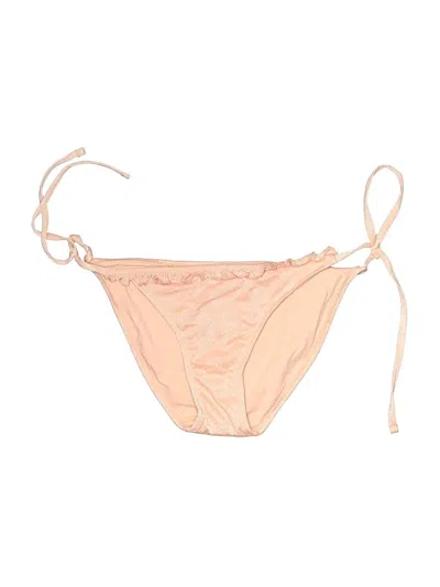 Pre-owned Xhilaration Swimsuit Bottoms In Tan