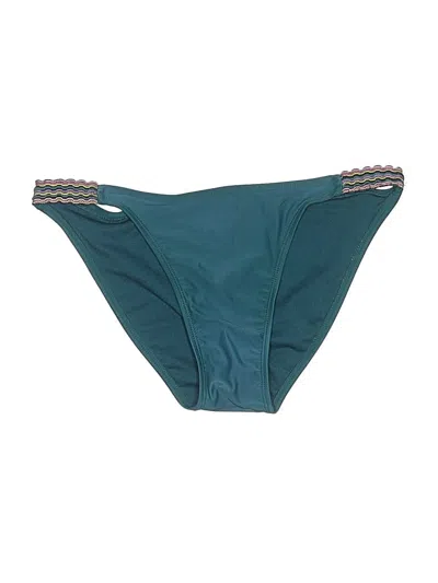 Pre-owned Xhilaration Swimsuit Bottoms In Teal