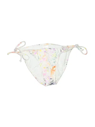 Pre-owned Xhilaration Swimsuit Bottoms In White