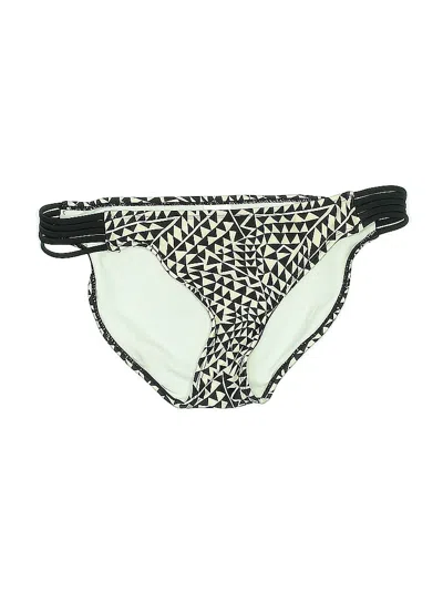 Pre-owned Xhilaration Swimsuit Bottoms In White