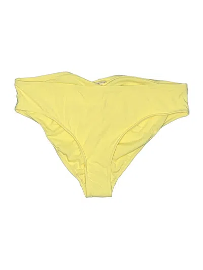Pre-owned Xhilaration Swimsuit Bottoms In Yellow