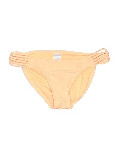 Pre-owned Xhilaration Swimsuit Bottoms In Yellow