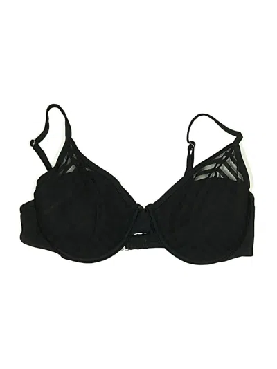 Pre-owned Xhilaration Swimsuit Top Black Swimwear