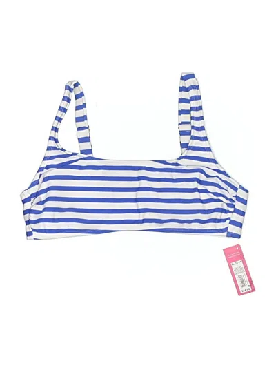 Pre-owned Xhilaration Swimsuit Top Blue Swimwear