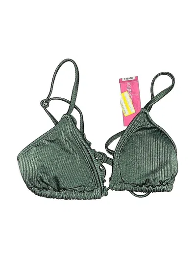 Xhilaration Swimsuit Top Green Swimwear