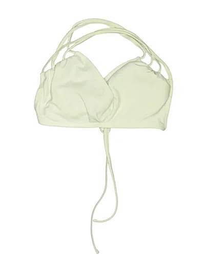 Pre-owned Xhilaration Swimsuit Top Ivory Swimwear
