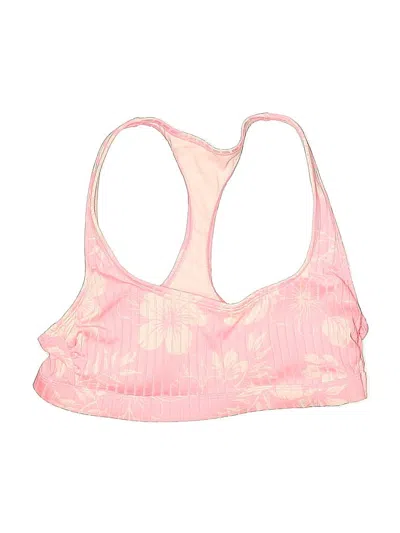 Pre-owned Xhilaration Swimsuit Top Pink Swimwear