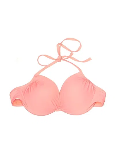 Pre-owned Xhilaration Swimsuit Top Pink Swimwear
