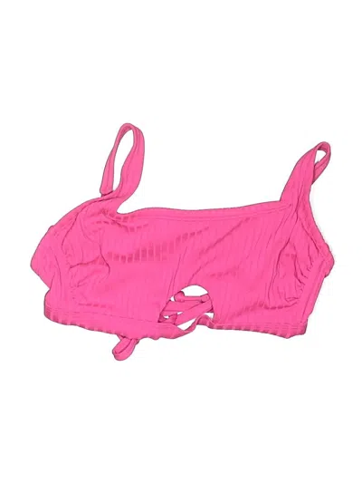 Pre-owned Xhilaration Swimsuit Top Pink Swimwear