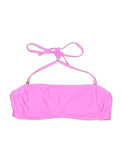 Pre-owned Xhilaration Swimsuit Top Pink Swimwear
