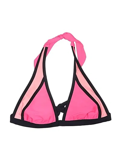 Pre-owned Xhilaration Swimsuit Top Pink Swimwear