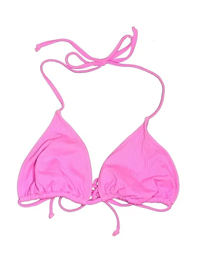 Pre-owned Xhilaration Swimsuit Top Pink Swimwear