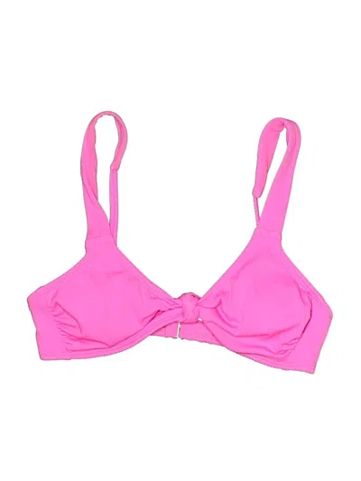 Pre-owned Xhilaration Swimsuit Top Pink Swimwear