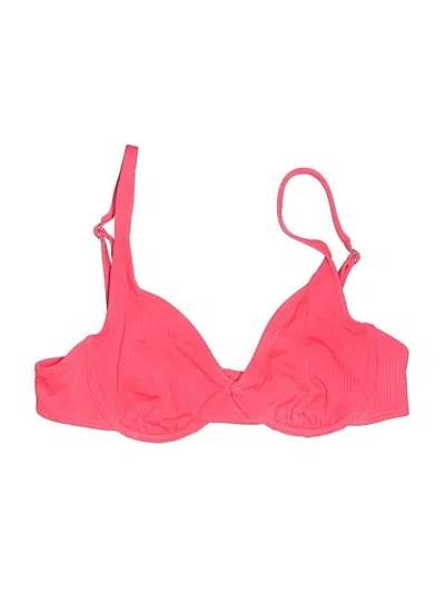 Pre-owned Xhilaration Swimsuit Top Pink Swimwear