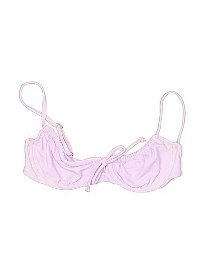 Pre-owned Xhilaration Swimsuit Top Purple Swimwear