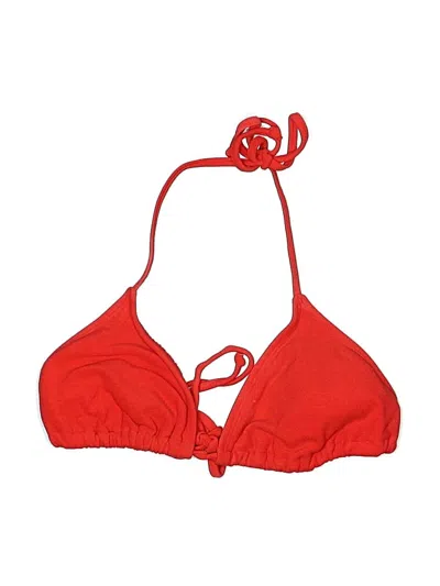 Pre-owned Xhilaration Swimsuit Top Red Swimwear