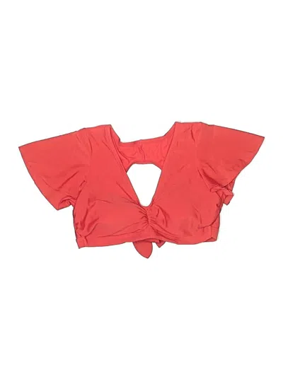 Pre-owned Xhilaration Swimsuit Top Red Swimwear
