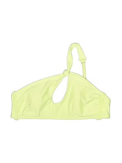 Pre-owned Xhilaration Swimsuit Top Yellow Swimwear