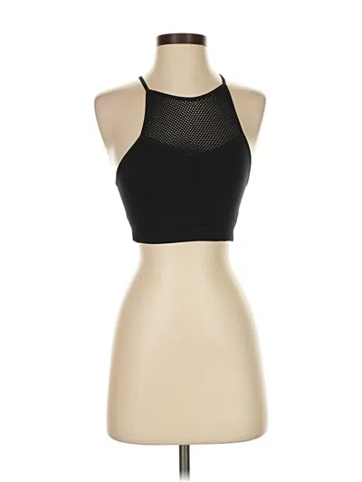Pre-owned Xhilaration Tank Top Black Halter Neckline Tops
