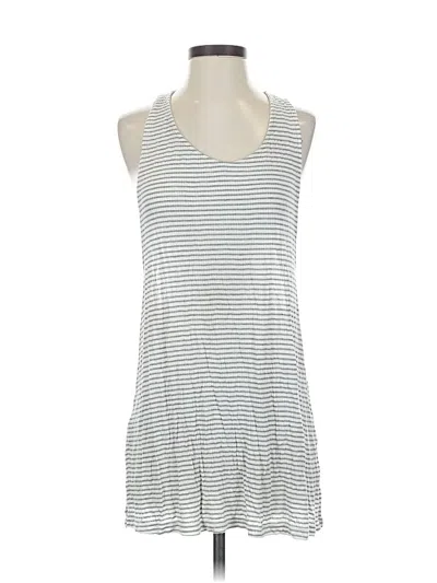 Pre-owned Xhilaration Tank Top Silver Halter Neckline Tops