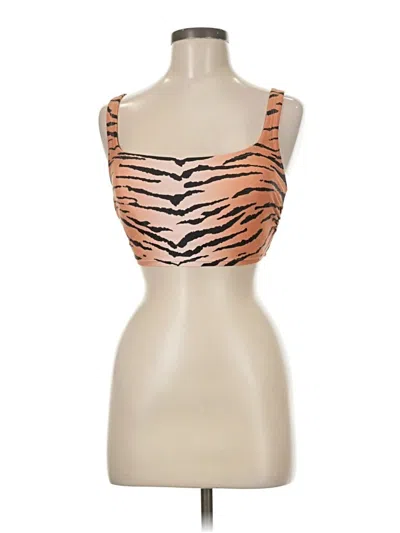 Pre-owned Xhilaration Tube Top Tan Strapless Neckline Tops