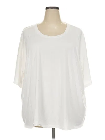 Pre-owned Xieerduo 3/4 Sleeve T-shirt In Ivory