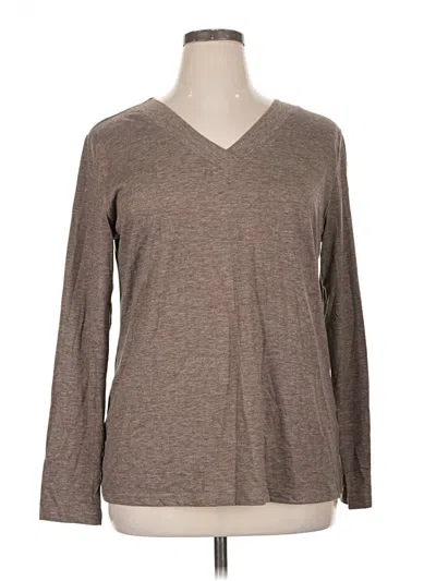 Pre-owned Xieerduo Long Sleeve T-shirt In Brown