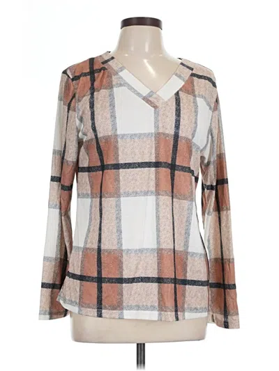 Pre-owned Xieerduo Long Sleeve T-shirt In Brown