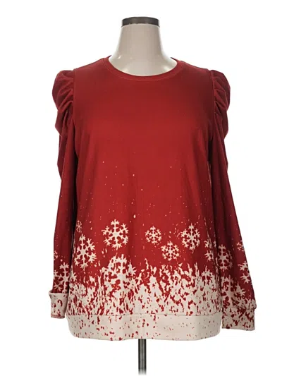 Pre-owned Xieerduo Pullover Sweater In Red