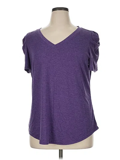 Pre-owned Xieerduo Short Sleeve T-shirt In Purple