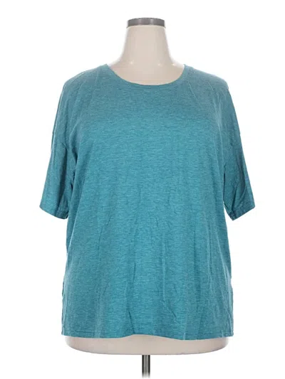 Pre-owned Xieerduo Short Sleeve T-shirt In Teal