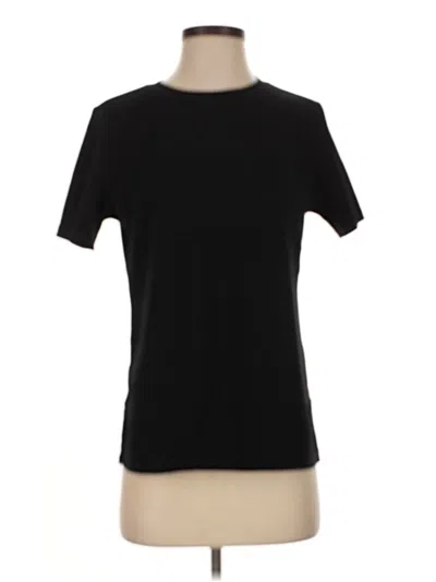 Pre-owned Xieerduo Short Sleeve Turtleneck In Black