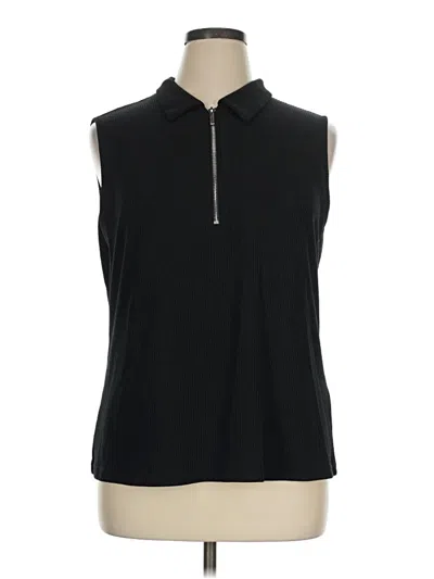 Pre-owned Xieerduo Sleeveless Blouse In Black