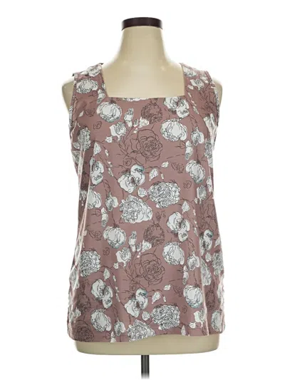 Pre-owned Xieerduo Sleeveless Blouse In Brown