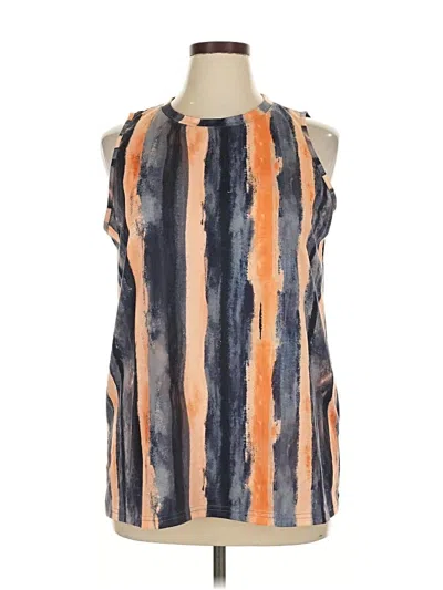 Pre-owned Xieerduo Sleeveless Blouse In Orange