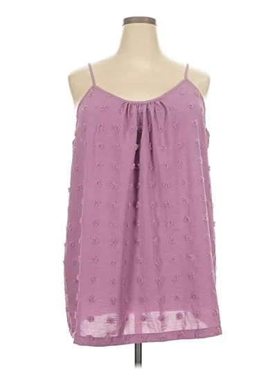 Pre-owned Xieerduo Sleeveless Blouse In Purple