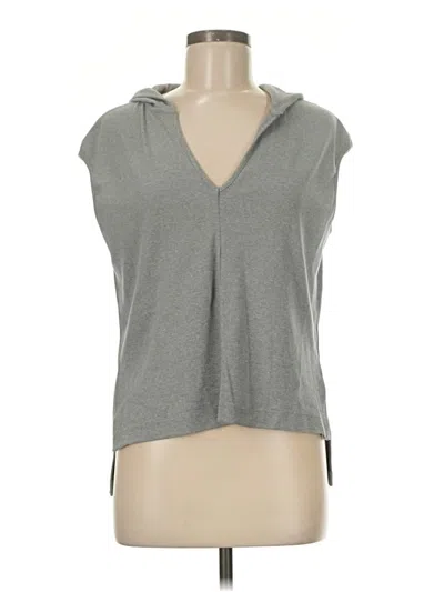 Pre-owned Xieerduo Sleeveless Top Gray Cowl Neck Tops