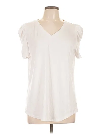 Pre-owned Xieerduo Sleeveless T-shirt In Ivory